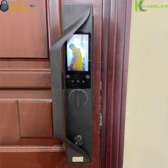 Thân khóa chắc chắn, chống va đập, phù hợp lắp đặt cho cửa chính, cửa thông phòng bằng gỗ
