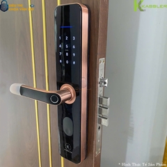 Khóa Kassler KL-696 có thiết kế sang trọng, phù hợp với nhiều loại cửa gỗ cao cấp