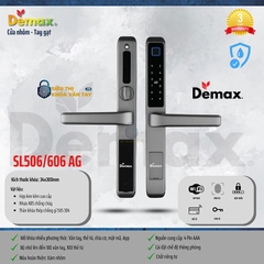 Khoá Vân Tay Cửa Nhôm Demax EL606GM