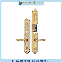 Khóa vân tay đại sảnh Kassler KL-929 là mẫu khóa thông minh thiết kế riêng cho cửa chính biệt thự, villa, khách sạn cao cấp