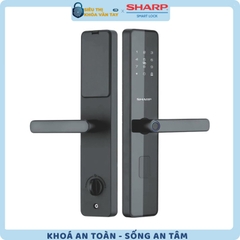 Khóa thông minh cửa gỗ Sharp T1-B - giải pháp bảo mật hiện đại cho mọi gia đình