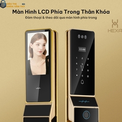 Khóa vân tay cửa gỗ Hexa P100s Pro