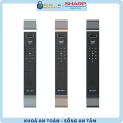 Khóa thông minh cửa gỗ Sharp S9-FV - giải pháp bảo mật hiện đại cho mọi gia đình