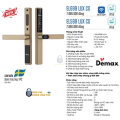 Khoá Vân Tay Cửa Nhôm Demax EL699