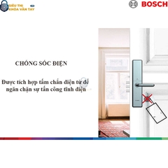 Khóa vân tay cửa gỗ Bosch.ID 80 EU