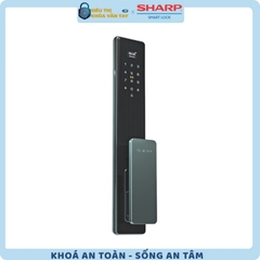 Khóa thông minh cửa gỗ Sharp S6-B Pro - giải pháp bảo mật hiện đại cho mọi gia đình