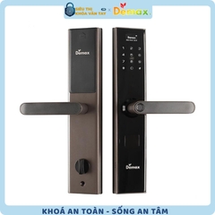Khoá vân tay cửa gỗ Demax EL368 được thiết kế hiện đại, phù hợp với xu hướng nhà thông minh