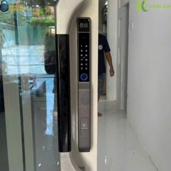 Khóa vân tay Kassler cửa nhôm KL-599 PRO MÀU XÁM