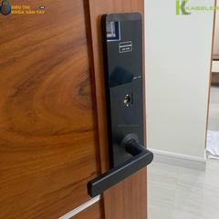 Tích hợp mở khóa bằng thẻ từ, mã số, vân tay và chìa cơ – quản lý linh hoạt và an toàn