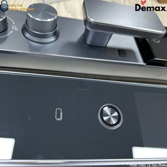 Demax EL999 hỗ trợ mở khóa bằng vân tay, mã số, thẻ từ, chìa cơ và điều khiển từ xa