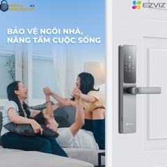 Khóa thông minh EZVIZ CS-DL05 được thiết kế hiện đại, mang đến khả năng bảo mật cao cho gia đình