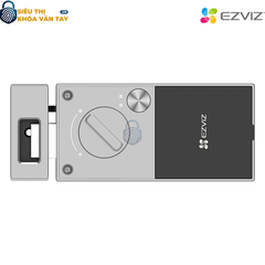 Khóa thông minh EZVIZ CS-DL03 Pro (Smart Rim Lock) sở hữu thiết kế chắc chắn, mang lại sự an toàn tối đa cho ngôi nhà.