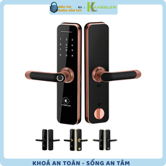 Khóa vân tay Kassler KL-668 là lựa chọn lý tưởng cho cửa gỗ trong các căn hộ và nhà phố hiện đại