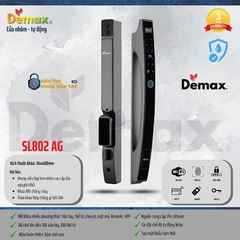 Khoá Vân Tay Cửa Nhôm Demax SL802