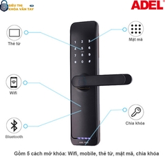 Khoá cửa điện tử Adel US12-LB1B