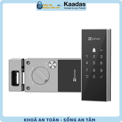 Khóa thông minh EZVIZ CS-DL03 (Smart Rim Lock) mang đến khả năng bảo mật cao với thiết kế nhỏ gọn và chắc chắn