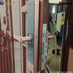 Khóa cửa Demax EL628 hỗ trợ quản lý từ xa qua điện thoại, nâng cao trải nghiệm người dùng