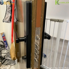 Khóa hỗ trợ mở bằng vân tay, mật khẩu, thẻ từ và chìa cơ, tăng độ an toàn