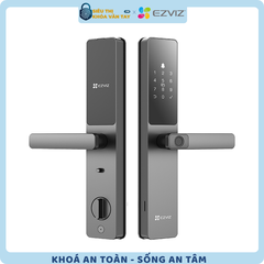 Khóa thông minh EZVIZ CS-DL05 được thiết kế hiện đại, mang đến khả năng bảo mật cao cho gia đình