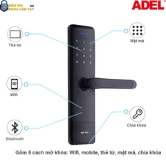 Khoá cửa điện tử Adel US12-LB7B