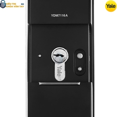 Khóa thông minh Yale YDM7116A MB sở hữu thiết kế sang trọng, phù hợp với phong cách sống hiện đại.