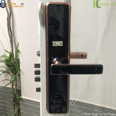 Sản phẩm tích hợp nhiều phương thức mở khóa: vân tay, mật khẩu, thẻ từ, chìa cơ và điều khiển bằng app