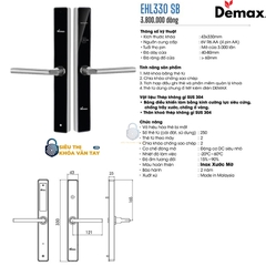 Khóa Khách Sạn Demax EHL330 SB