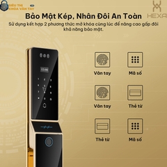 Khóa vân tay cửa gỗ Hexa P100s Pro
