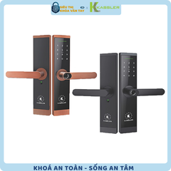 Khóa vân tay Kassler KL-567 COPPER là mẫu khóa cao cấp với màu đồng cổ điển sang trọng