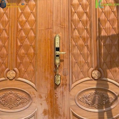 Khóa sử dụng cảm biến vân tay công nghệ Đức siêu nhạy, mở khóa nhanh trong 0.5 giây, bảo mật tuyệt đối.
