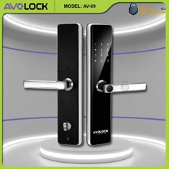 Avolock AV 69 phù hợp lắp đặt cho cửa gỗ với thiết kế sang trọng, dễ sử dụng