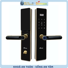 Khóa vân tay cửa gỗ Demax EL-C622 sở hữu thiết kế sang trọng, phù hợp với nhiều không gian nội thất