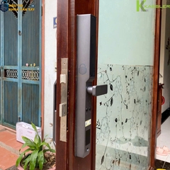 Khóa vân tay Kassler cửa nhôm KL-599 PRO MÀU XÁM