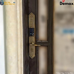 Demax EL8862 tích hợp công nghệ nhận diện vân tay đa điểm, mở khoá nhanh chóng và bảo mật tối ưu.