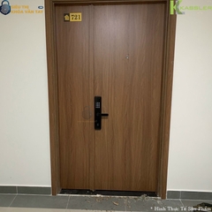 Khóa vân tay Kassler cửa gỗ KL-669 Black