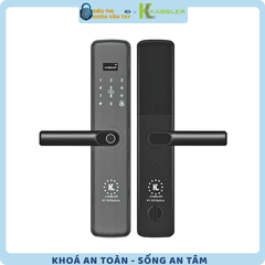 Khóa vân tay Kassler cửa gỗ KL - 600 PG là sản phẩm khóa điện tử cao cấp với công nghệ nhận diện vân tay siêu nhạy
