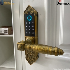 Công nghệ nhận diện vân tay hiện đại giúp khoá Demax EL280 mở cửa nhanh, chính xác và an toàn