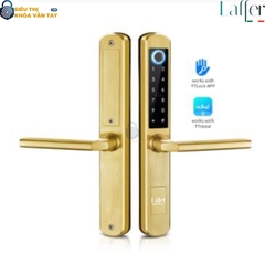 Khóa Vân Tay Cửa Nhôm Laffer XF19 Vân Tay 2 mặt