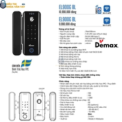 Khóa Vân Tay Cửa kính Demax EL900G