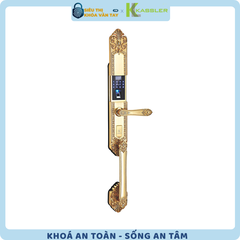 Chất liệu hợp kim đúc nguyên khối phủ lớp chống oxy hóa, kết hợp tính năng tự động khóa và cảnh báo đột nhập thông minh