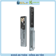 Khóa vân tay Kassler cửa gỗ KL-968 CNC Blue Gray mang đến vẻ đẹp hiện đại và độc đáo