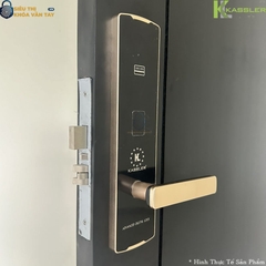 Hỗ trợ mở khóa bằng thẻ từ, vân tay, mã số và chìa cơ – đảm bảo tính linh hoạt và an toàn