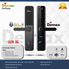 Khoá vân tay cửa gỗ Demax EL630 là lựa chọn lý tưởng cho ngôi nhà thông minh hiện đại