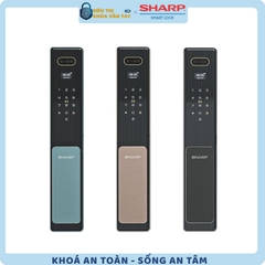 Khóa thông minh cửa gỗ Sharp S6-FV - giải pháp bảo mật hiện đại cho mọi gia đình
