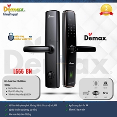 Sản phẩm hỗ trợ mở cửa bằng vân tay, mật khẩu, thẻ từ, chìa cơ và ứng dụng điện thoại