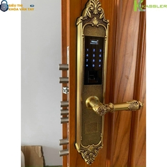 Kassler KL-959C tích hợp 5 chức năng mở khóa: vân tay, mã số, thẻ từ, chìa cơ và qua app điện thoại.