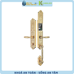 Khóa vân tay Kassler đại sảnh KL-939 là mẫu khóa điện tử cao cấp dành riêng cho cửa chính biệt thự, nhà phố, villa
