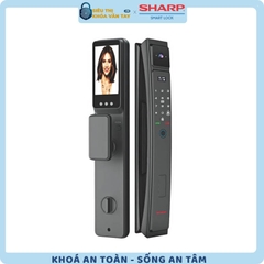 Khóa thông minh cửa gỗ Sharp H3-V Pro - giải pháp bảo mật cao cấp với công nghệ tiên tiến