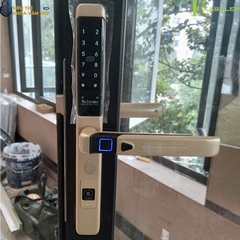 Kassler KL-599 Slide tích hợp công nghệ mở khóa bằng vân tay, mã số, thẻ từ, chìa cơ và app điện thoại