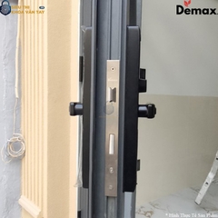 Khoá Vân Tay Cửa Nhôm Demax EL688BLWH